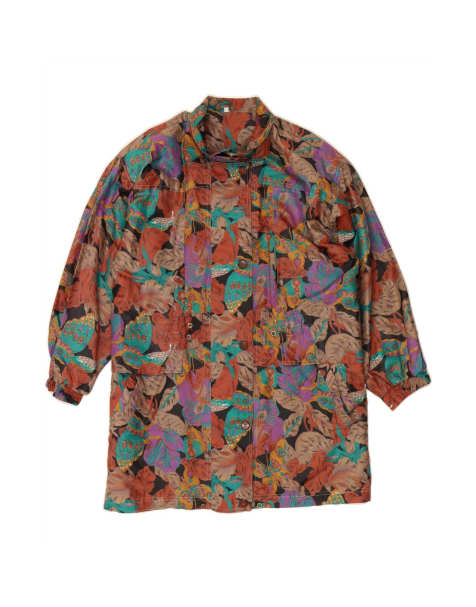 Vintage Overcoat EU 44 XL In Multicoloured Floral - view 1