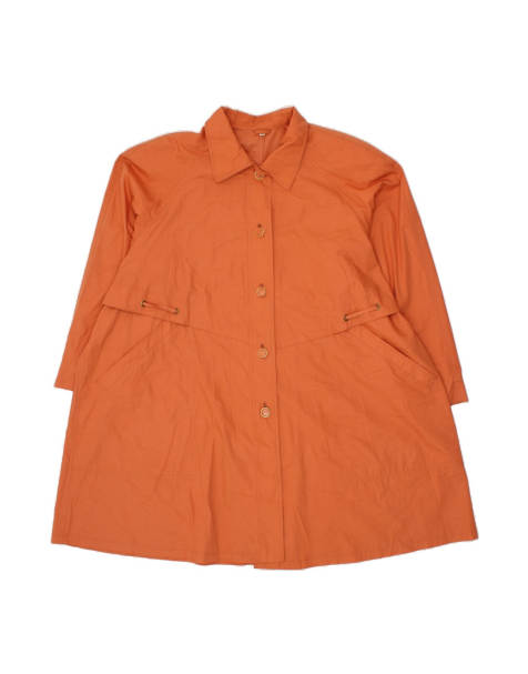 Vintage Overcoat EU 50 2XL In Orange - view 1