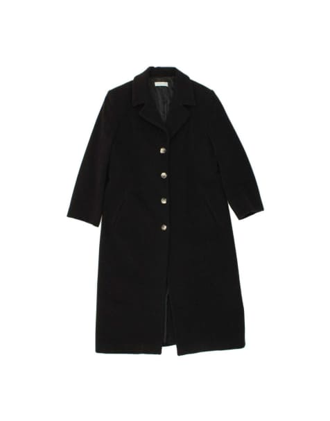 Vintage Overcoat It 46 Large In Grey - view 1
