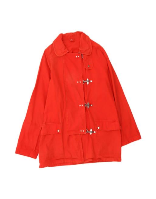 Vintage Overcoat UK 10 Small In Red