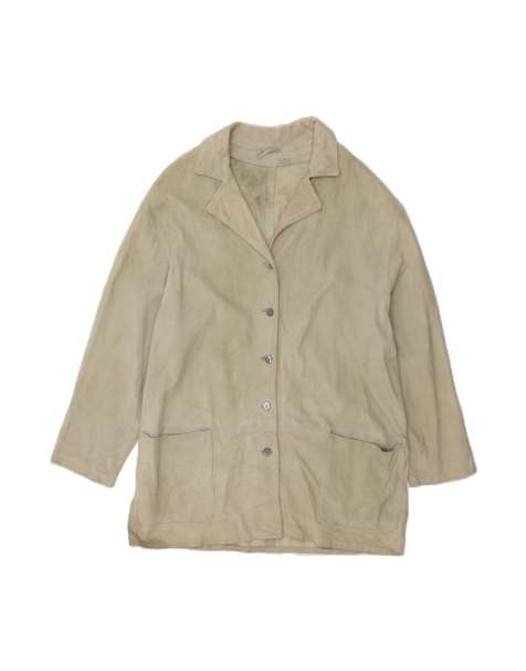 Vintage Overcoat UK 16 Large In Grey - view 1