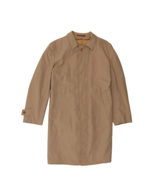 Vintage Overcoat UK 38 Medium In Beige
