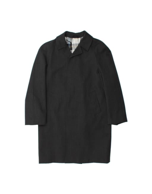 Vintage Overcoat UK 40 Large In Grey