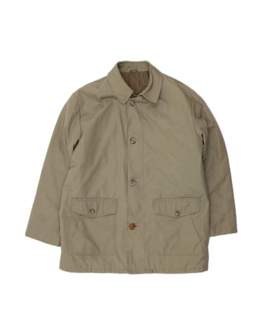 Vintage Overcoat UK 42 XL In Green