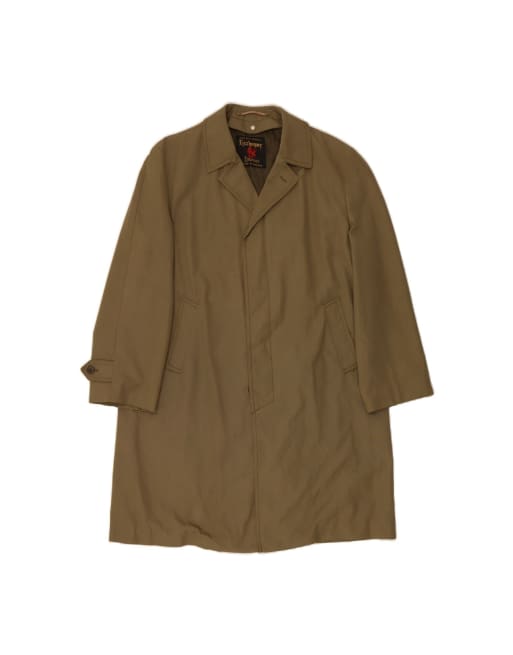 Vintage Overcoat UK 42 XL In Khaki