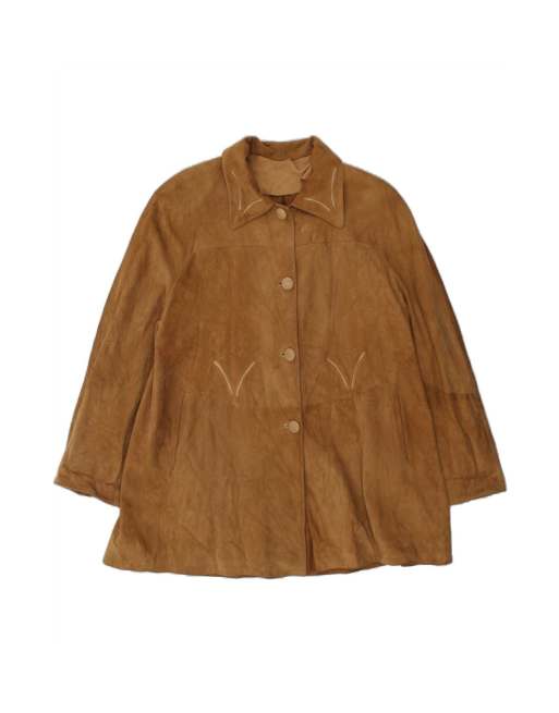 Vintage Oversized Coat It 42 Medium In Brown