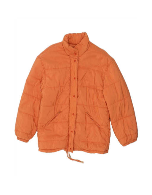 Vintage Oversized Padded Jacket It 42 Medium In Orange