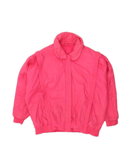 Vintage Oversized Padded Jacket UK 18 XL In Pink
