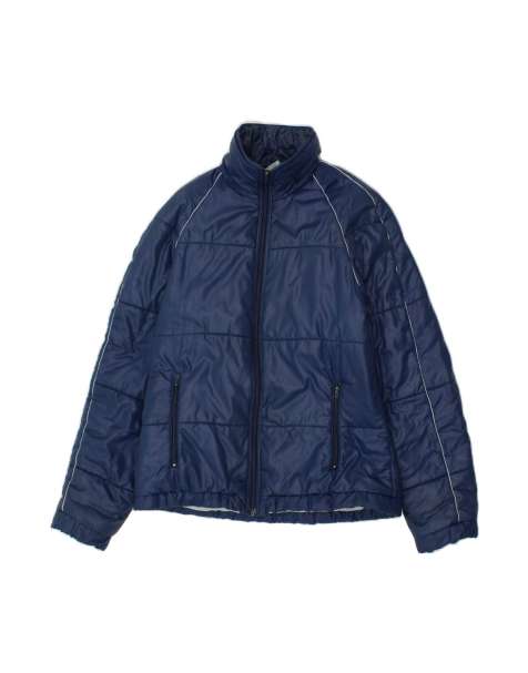 Vintage Padded Jacket It 54 2XL In Blue - view 1
