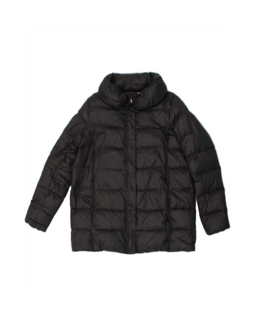 Vintage Padded Jacket UK 16 Large In Black