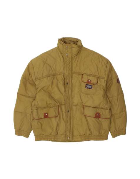 Vintage Padded Jacket UK 40 Large In Brown - view 1