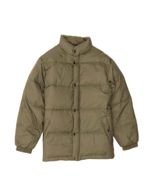 Vintage Padded Jacket UK 42 XL In Khaki