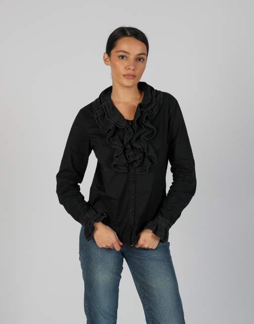 Vintage Palablu S blouse in black