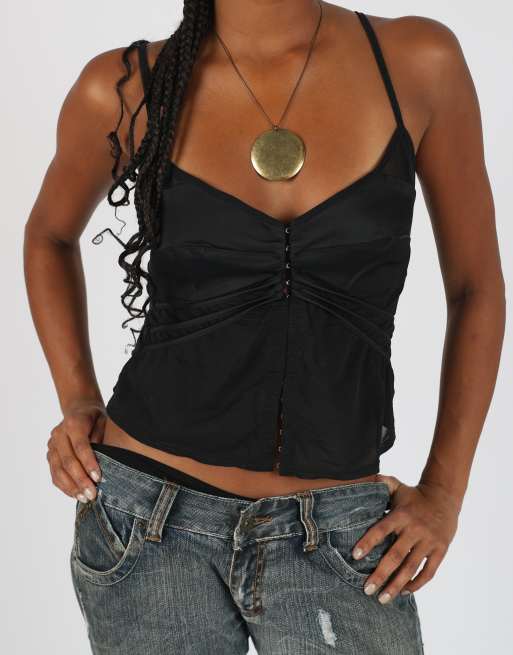 Vintage Paolo Frani M corset in black, 4 of 4