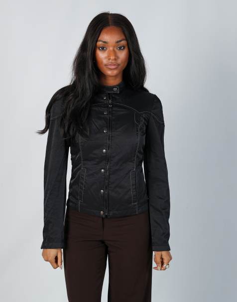 Vintage Parasuco Cult S light jacket in black - view 1