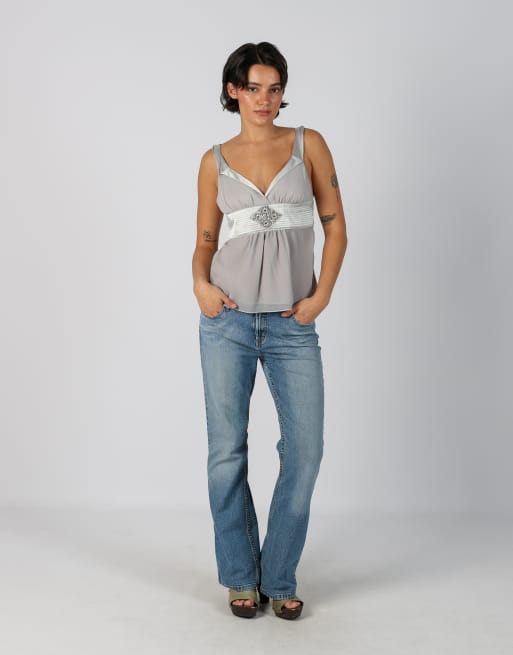 Vintage Paris Blues M bootcut jeans in blue, 1 of 4