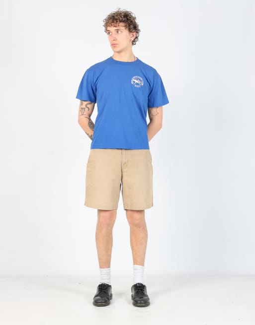 Vintage Patagonia 33x18 canvas cargo shorts in tan