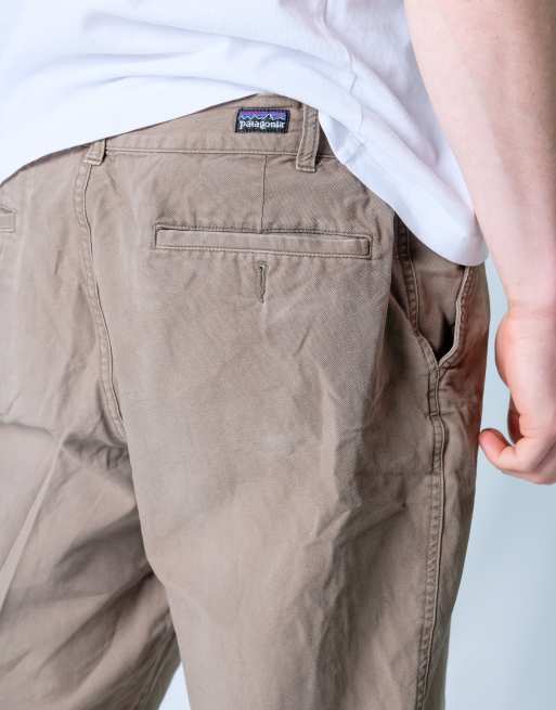 Vintage Patagonia 36x30 Canvas Carpenter Baggy Jeans Beige