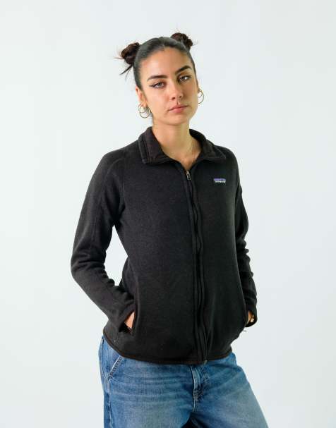 Vintage Patagonia L Fleece Black Zip up - view 1