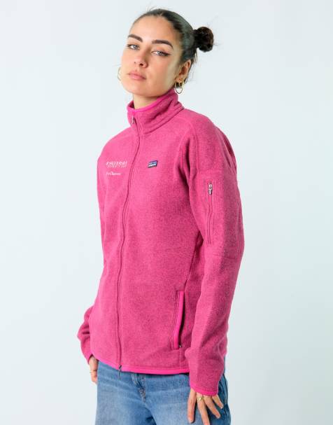 Vintage Patagonia L Fleece Pink Zip up - view 1