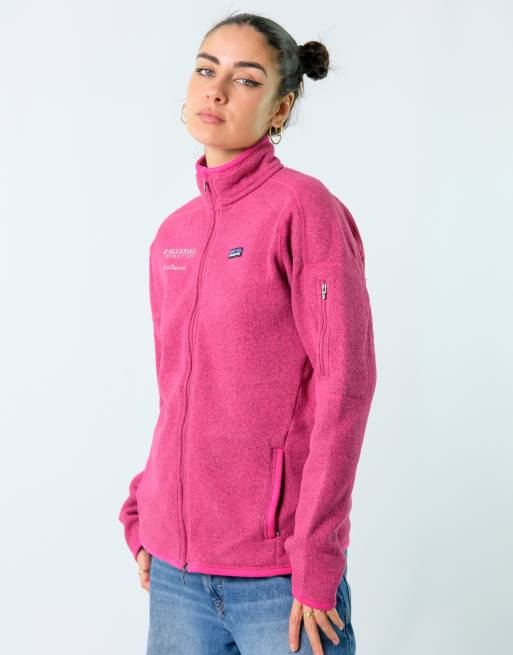 Vintage Patagonia L Fleece Pink Zip up
