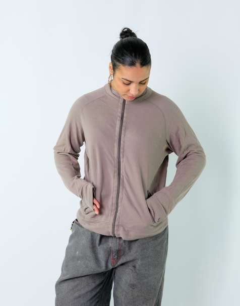 Vintage Patagonia L Sweatshirt Light Grey Zip Up - view 1