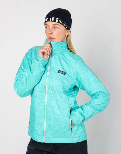 Vintage Patagonia m light jacket in turquoise