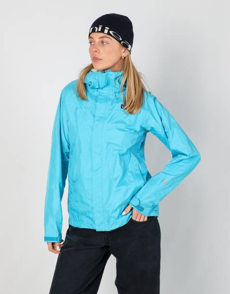 Vintage Patagonia s rain jacket in turquoise - view 1