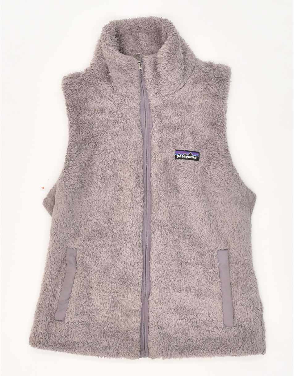 Vintage Patagonia Size S Fleece Gilet in Grey