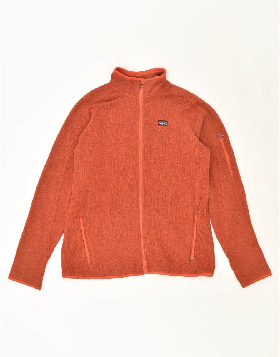 Vintage Patagonia Size XL Cardigan Sweater in Orange