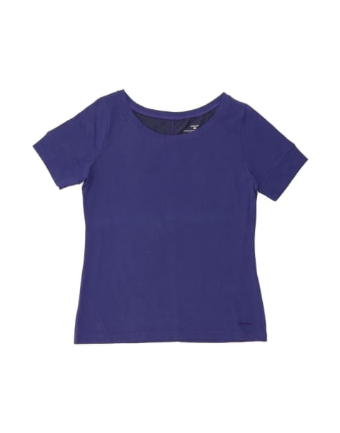 Vintage Patagonia T-shirt Top UK 16 Large In Purple - view 1