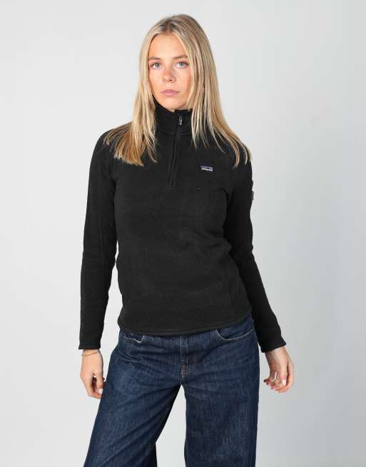 Vintage Patagonia xs fleece in black