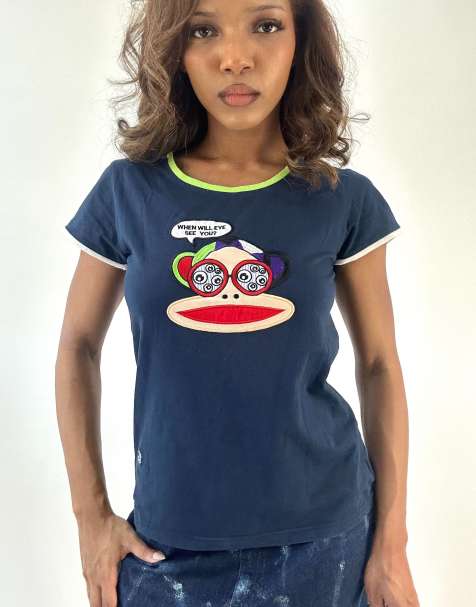 Vintage Paul Frank tshirt in blue - view 1