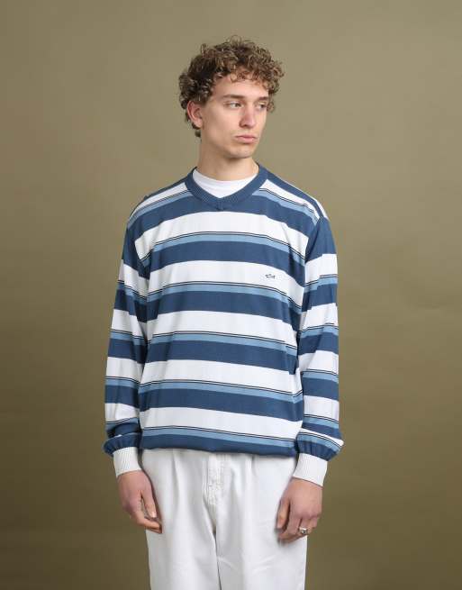 Vintage Paul & Shark V-Neck Jumper size L in White, 1 of 4