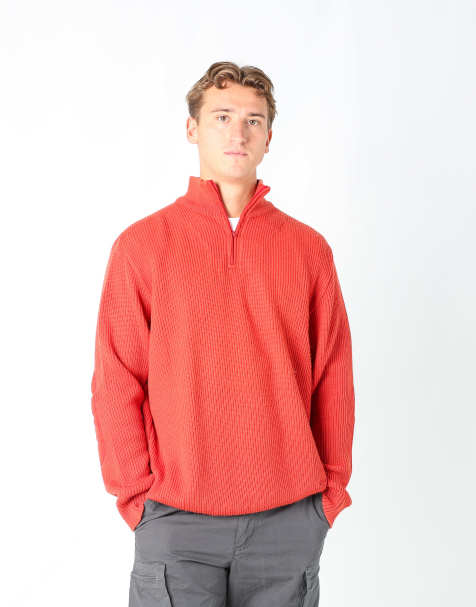 Vintage Paul & Shark xl knit sweatshirt in orange - view 1