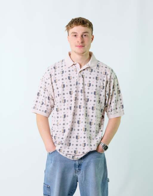 Vintage Pendleton Polo XL T-Shirt Baby Pink