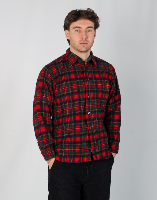 Vintage Pendleton s long sleeve shirt in red