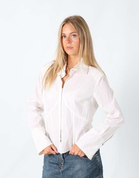Vintage Penny Black M shirt in cream - view 1