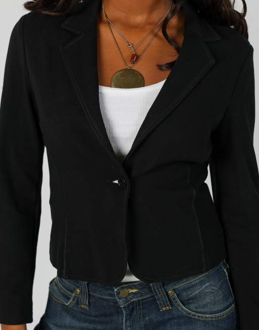 Vintage Penny Black S blazer in black, 4 of 4