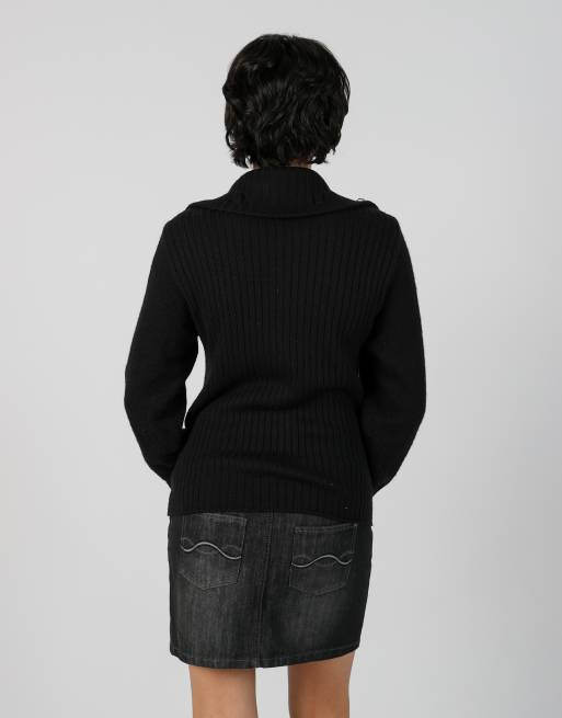 Vintage PennyPull S leather jacket in black, 2 of 4