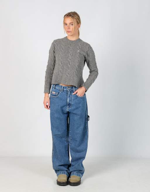 Vintage Pepe 27x36 denim carpenter jeans in blue