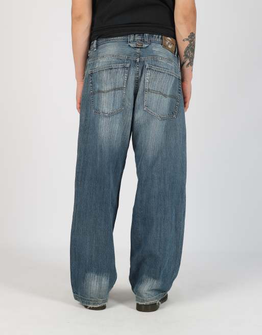 Vintage Pepe Jeans 35x30 denim jeans in light blue, 2 of 4