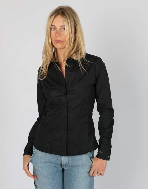 Vintage Pepe Jeans Company S shirt in black