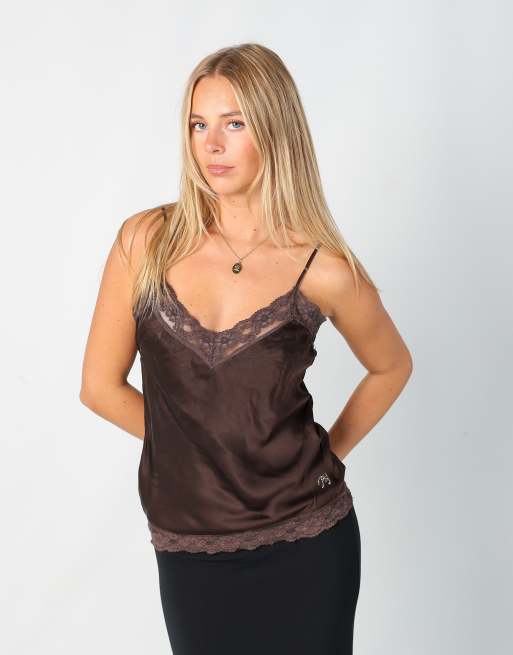 Vintage PHARD M cami in brown