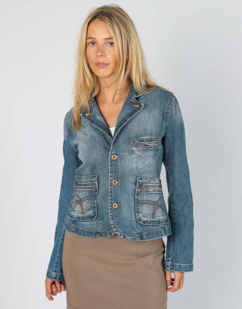 Vintage PHARD M denim jacket in blue - view 1