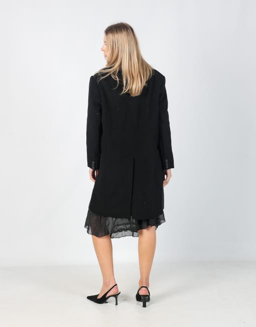 Vintage PHARD M long coat in black, 2 of 4