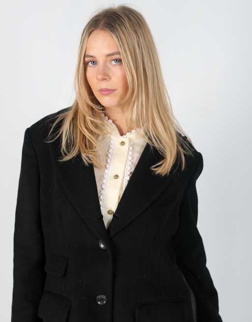 Vintage PHARD M long coat in black, 4 of 4
