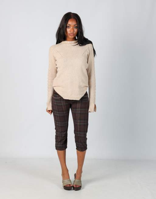 Vintage PHARD S capri trouser in brown