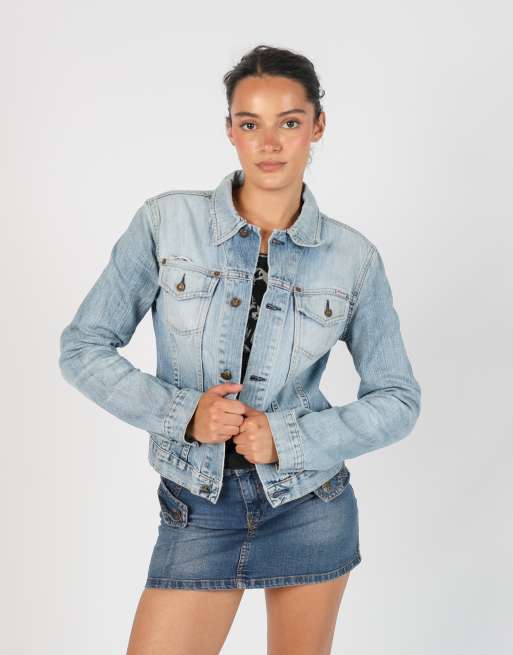 Vintage PHARD S denim jacket in light blue