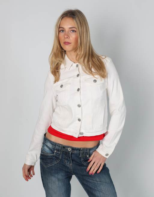 Vintage PHARD S denim jacket in white